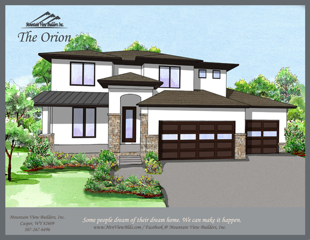 The Orion by Mountain View Builders of Casper Wyoming